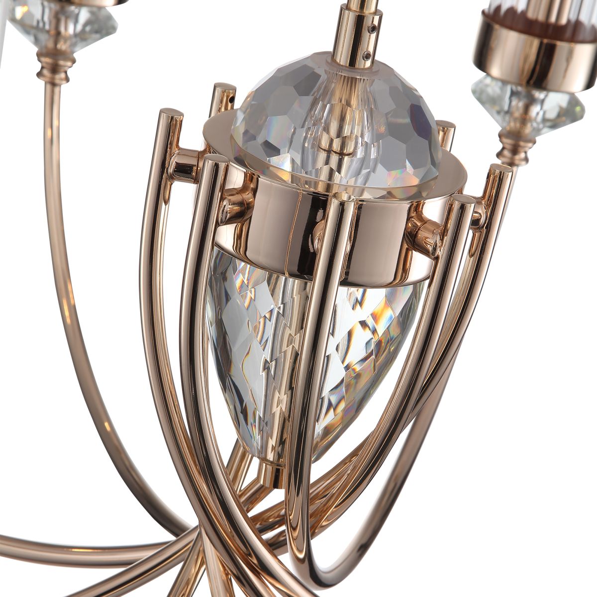 люстра на штанге st luce элегра sl1402.203.08