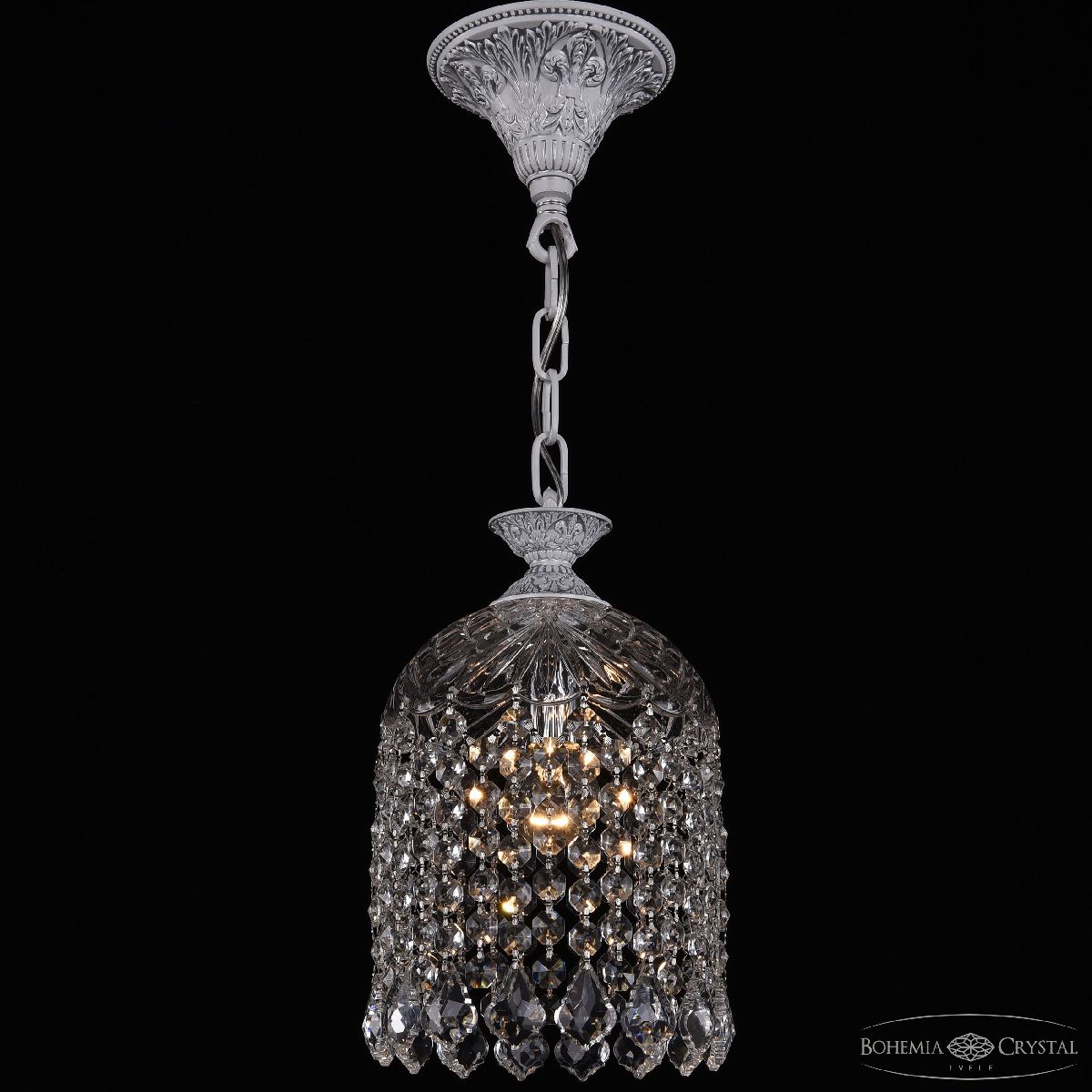 подвесной светильник bohemia ivele crystal al16781/16 wmn leafs