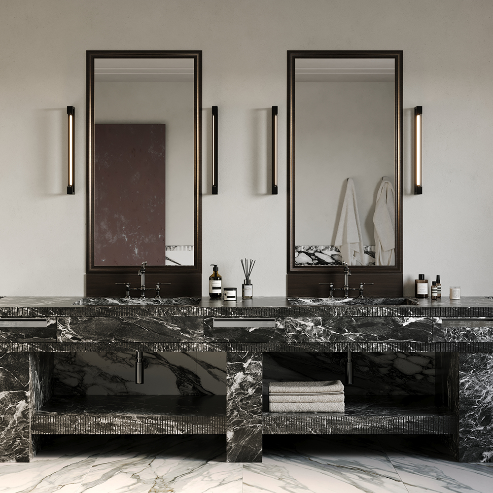 подсветка для зеркал maytoni beam mir002wl-l10b4k