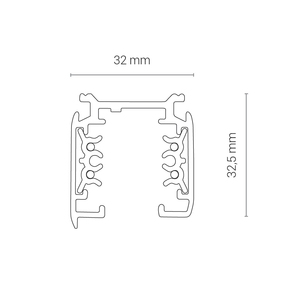 подвесной шинопровод nowodvorski ctls track 8715