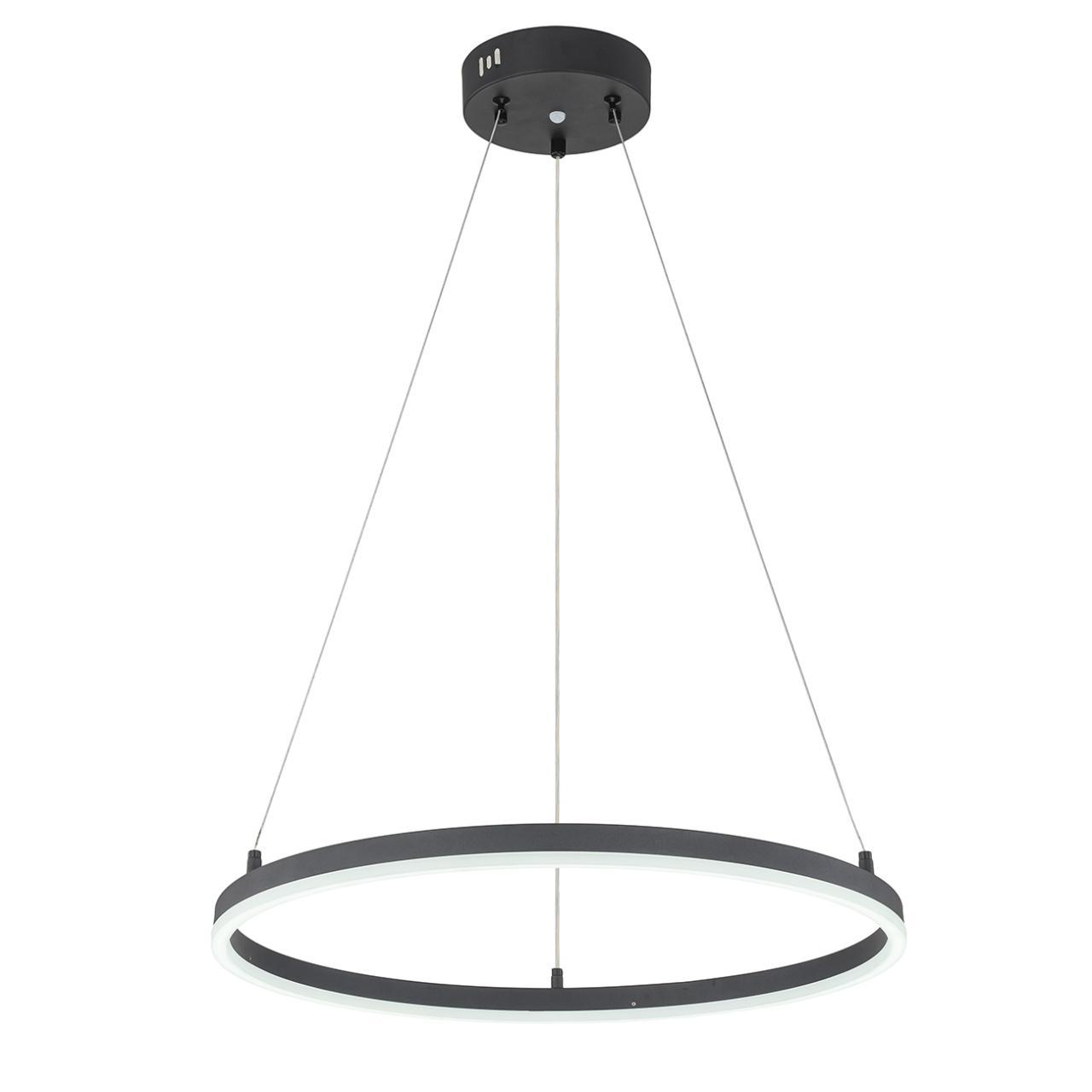 подвесной светодиодный светильник escada void 10254/1led black app