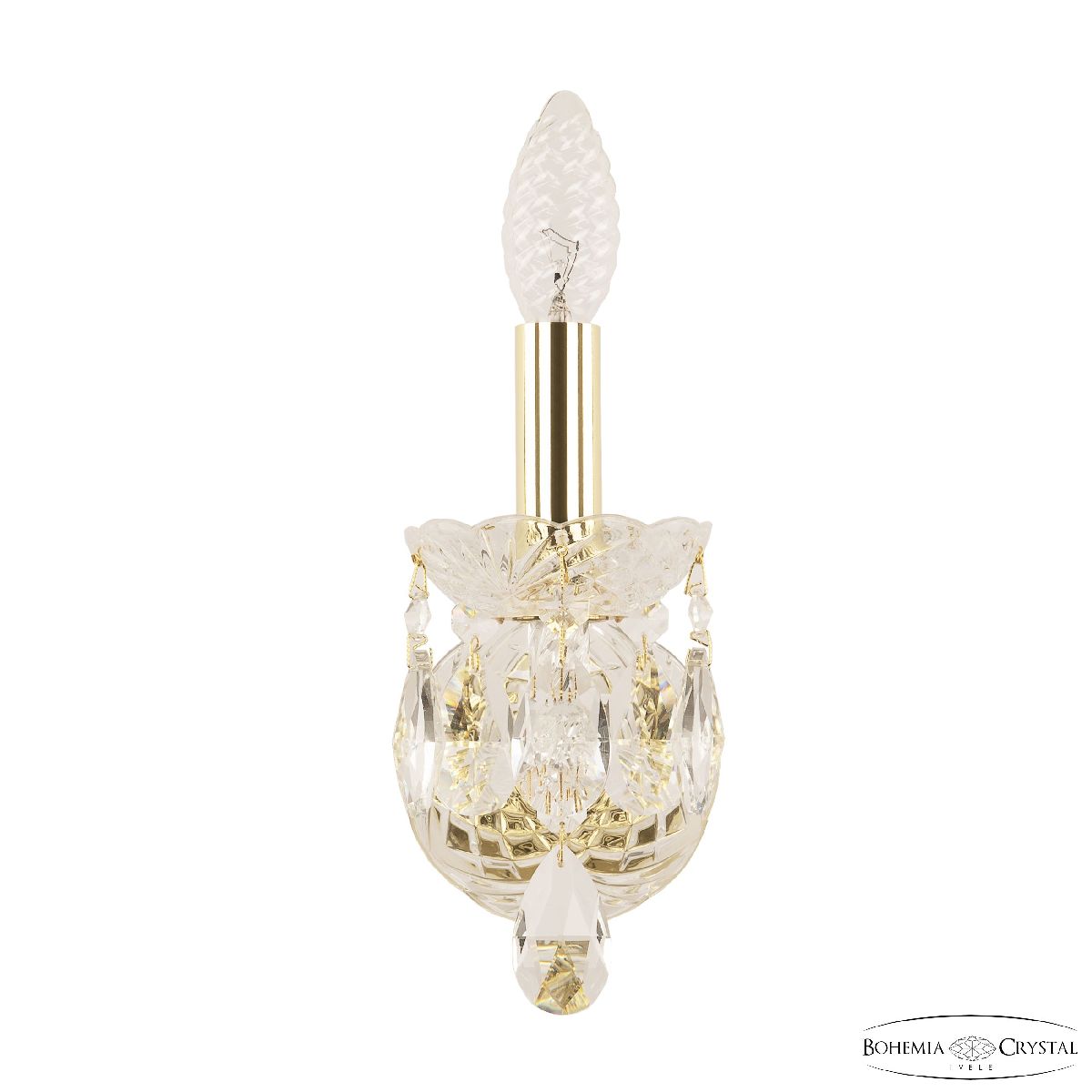 бра bohemia ivele crystal 116b/1/141 g
