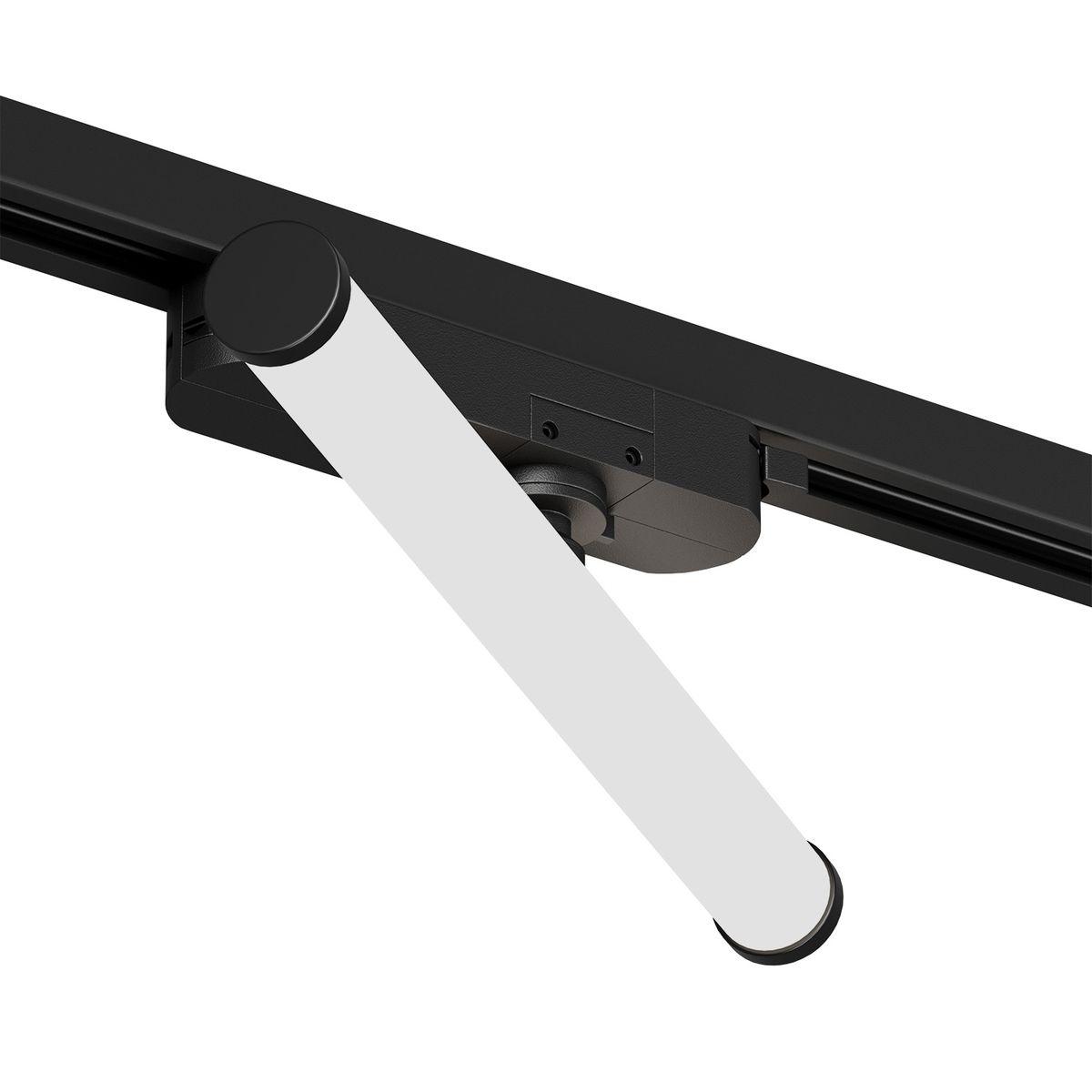 трековый светодиодный светильник denkirs strom dk6448-bk