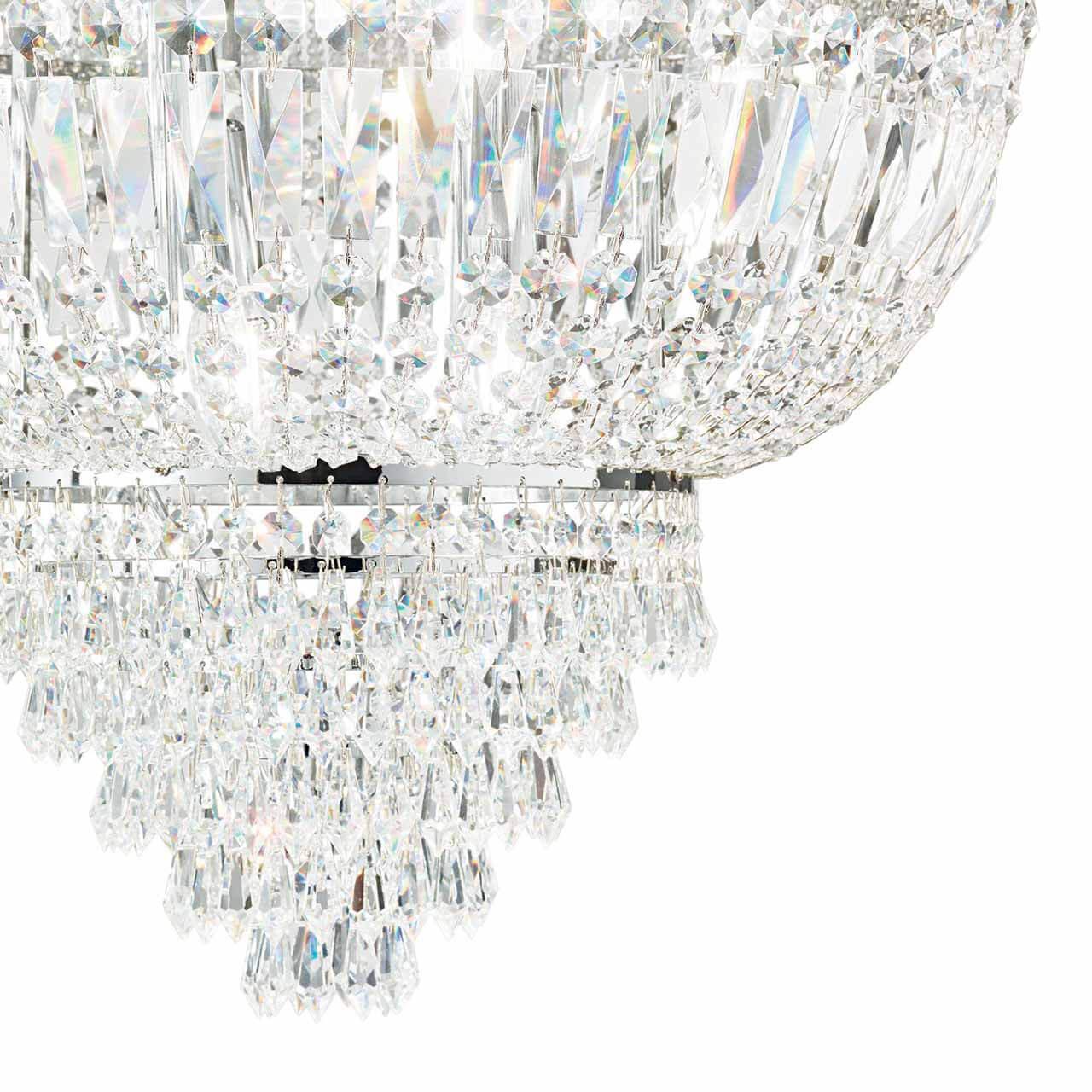 потолочный светильник ideal lux dubai pl3 cromo 207162