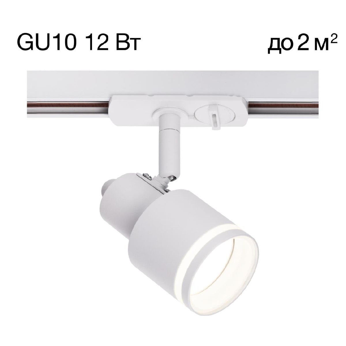 трековый однофазный светильник citilux bruno cl565t10