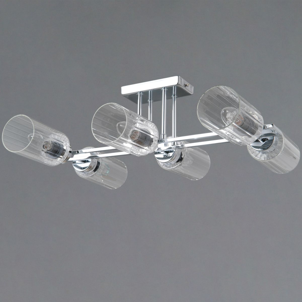 потолочная люстра illumico il0780-6csq-25 cr naples