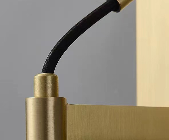 настенный светильник delight collection wall lamp 8960-1w brass/clear