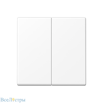 клавиша для выключателя двухклавишного jung ecoprofi ep495wwm