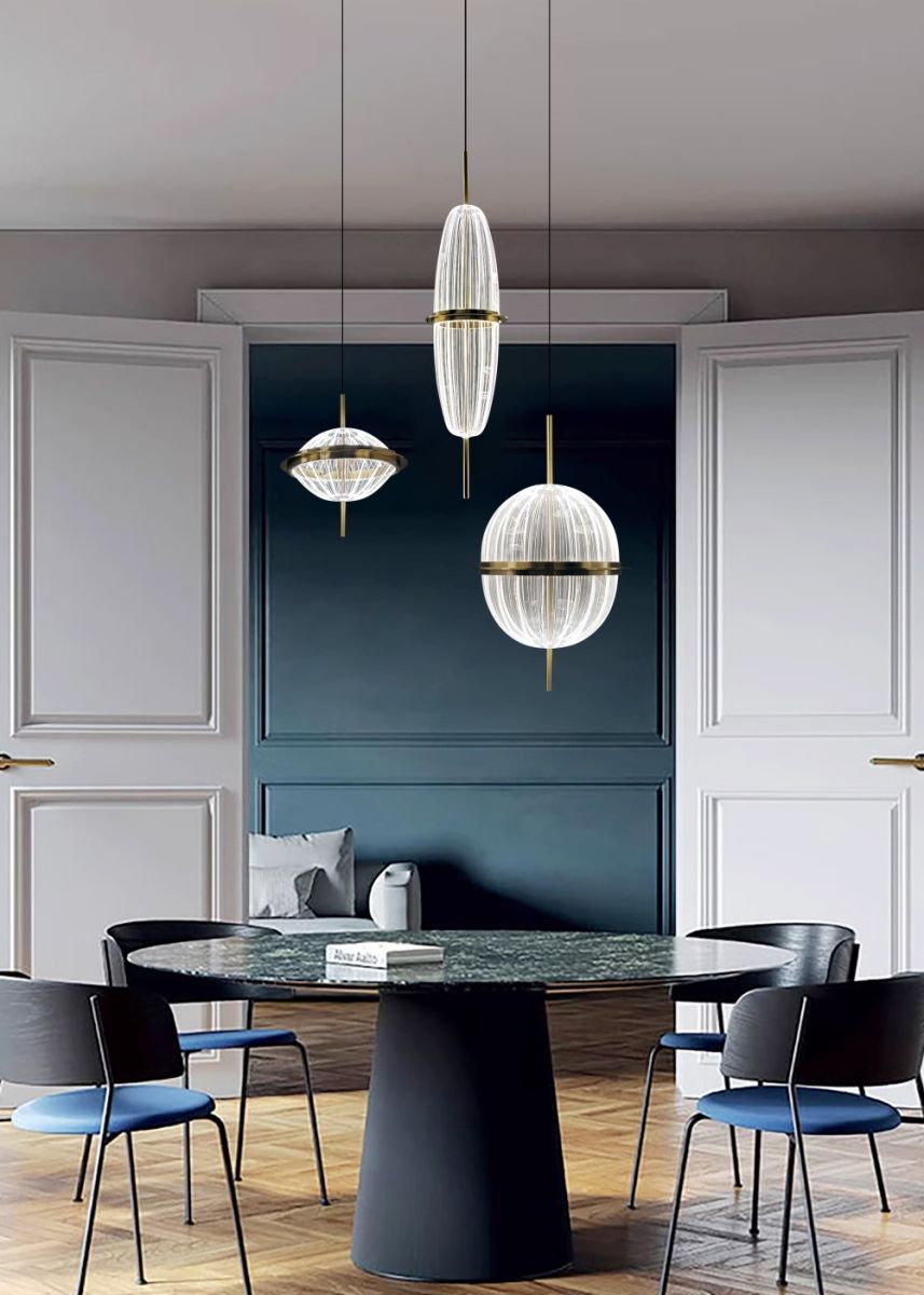 подвесной светильник delight collection 8631p/c copper/clear