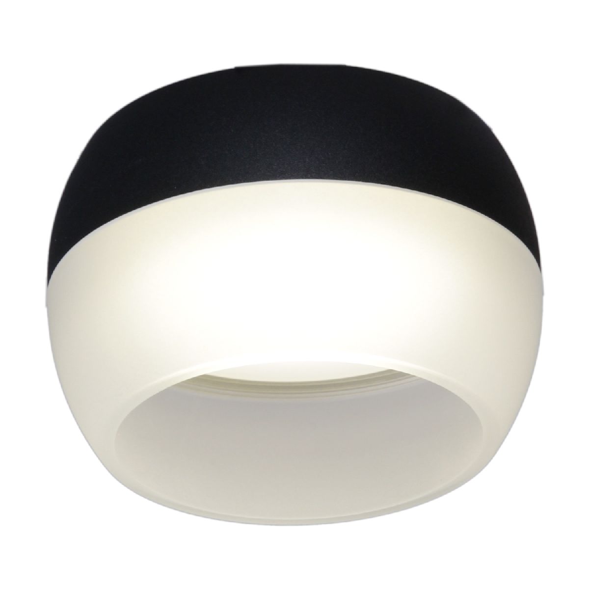 накладной светильник reluce 53008-9.5-001ct gx53 bk