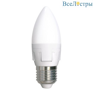 LED-C37 7W/6500K/E27/FR PLP01WH