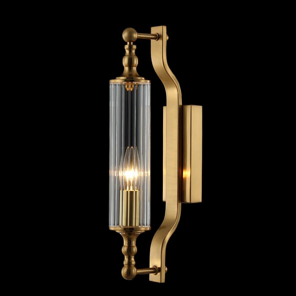 бра crystal lux tomas ap1 brass