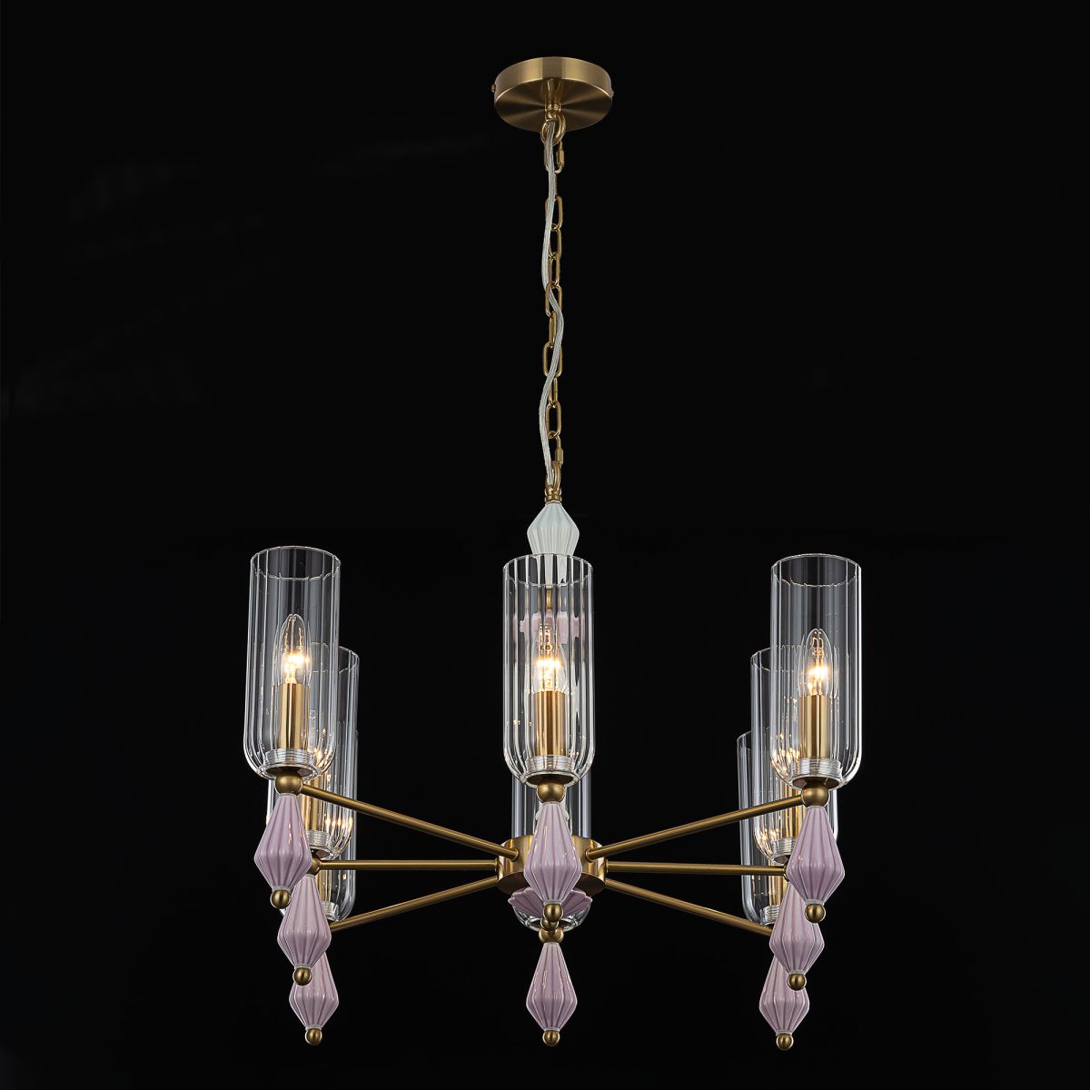 подвесная люстра citilux fernet cl254180