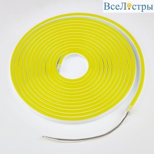 ULS-N11-2835-120LED/m-8mm-IP67-DC24V-10W/m-15M-YELLOW катушка в герметичной упаковке