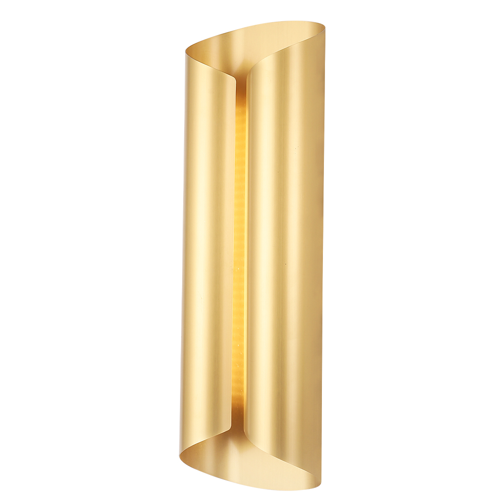 настенный светильник crystal lux selene ap20 led brass