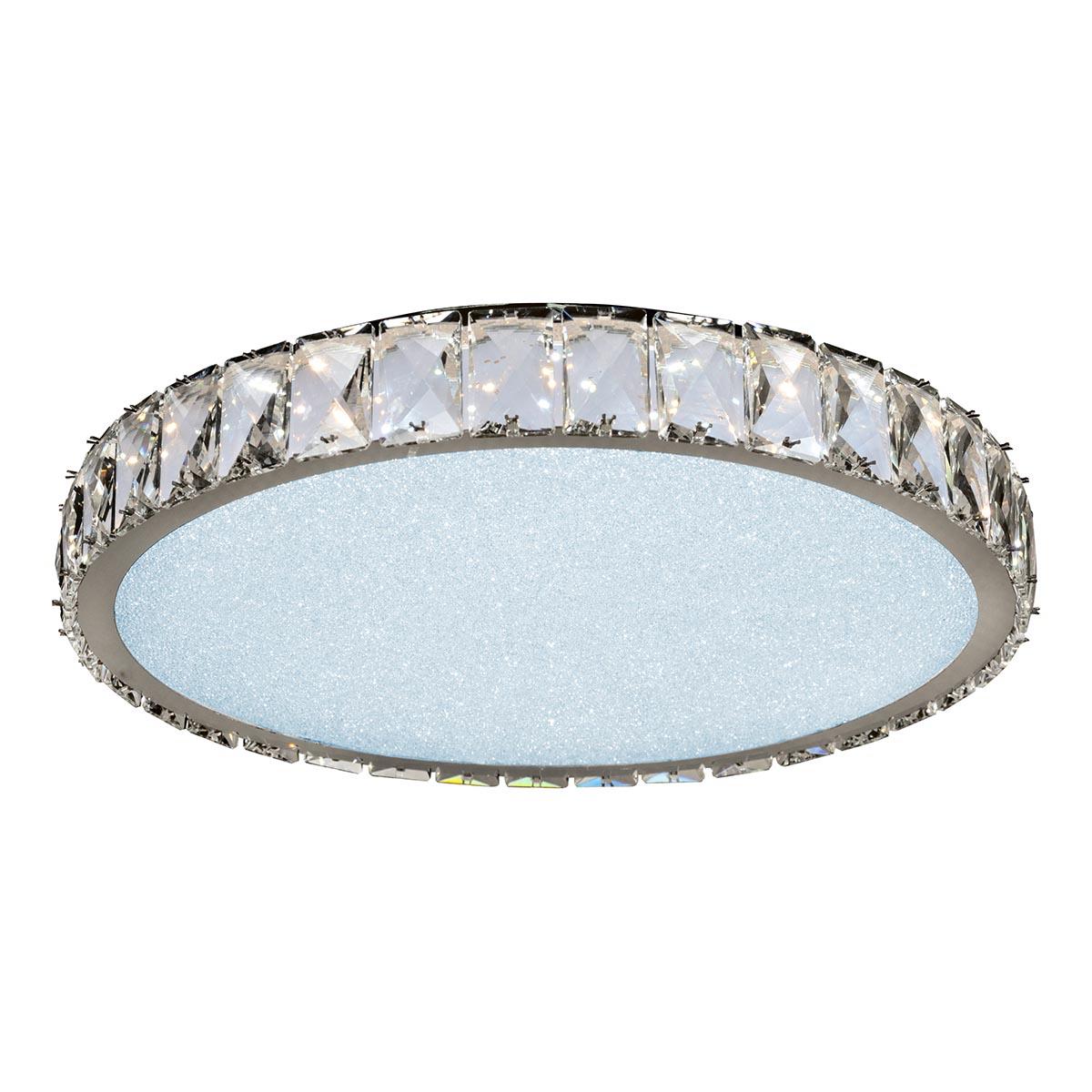 потолочный светодиодный светильник iledex crystal 16336c/400 cr