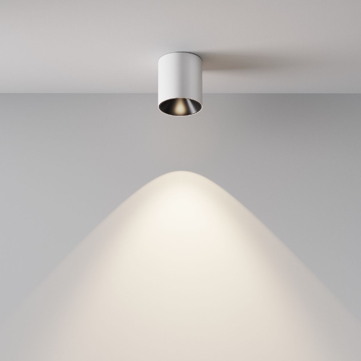 накладной светильник maytoni alfa led c064cl-5w4k-rd-wb