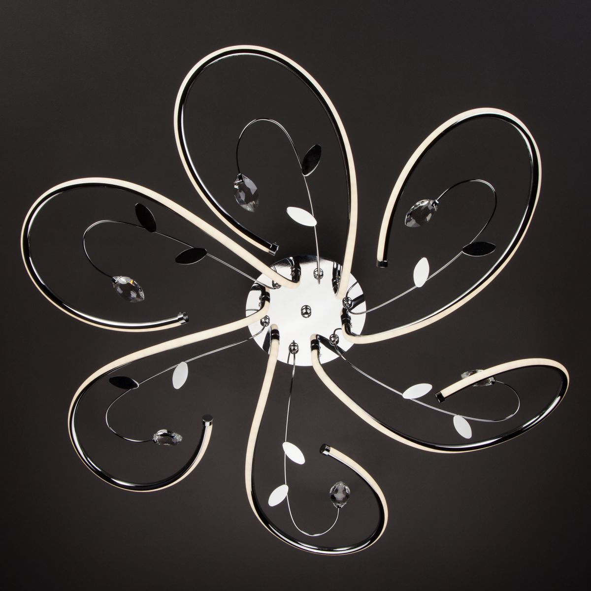 потолочная люстра eurosvet venzel 90082/6 хром