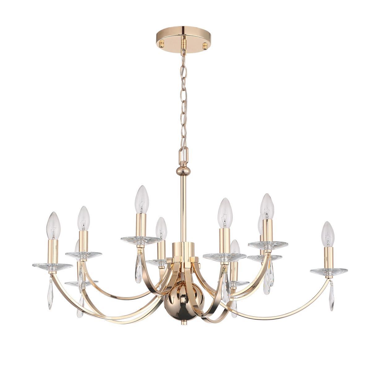 подвесная люстра st luce элеганс sl1405.203.10