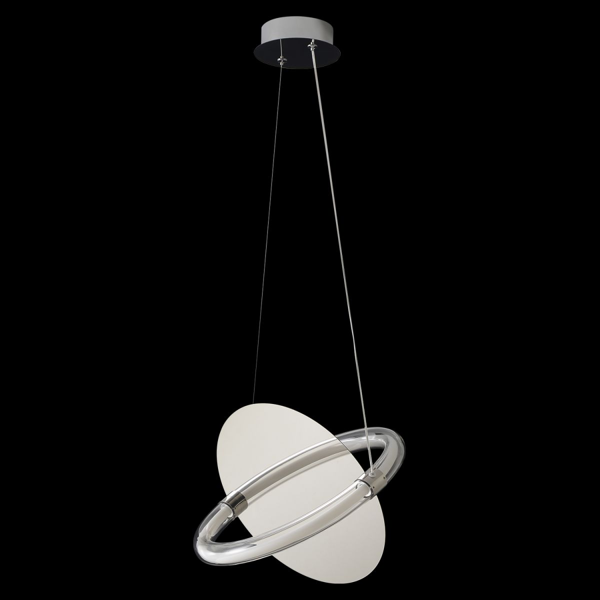 подвесной светильник crystal lux nebula sp22w led chrome