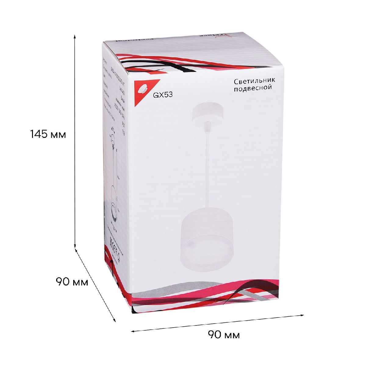 подвесной светильник reluce 53005-0.9-001ld gx53 wt