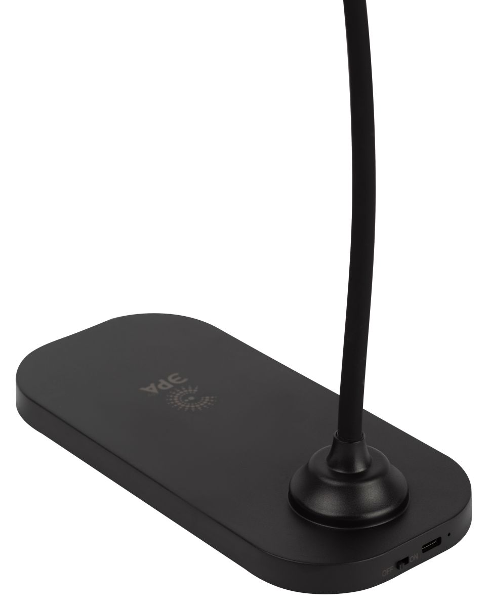 настольная аккумуляторная лампа эра nled-524-6w-bk б0068596