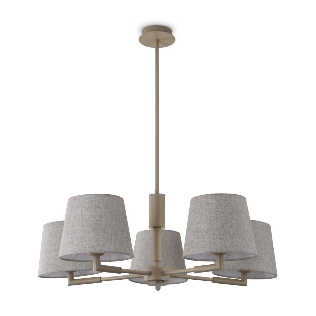 люстра на штанге freya butler fr2057pl-05bg