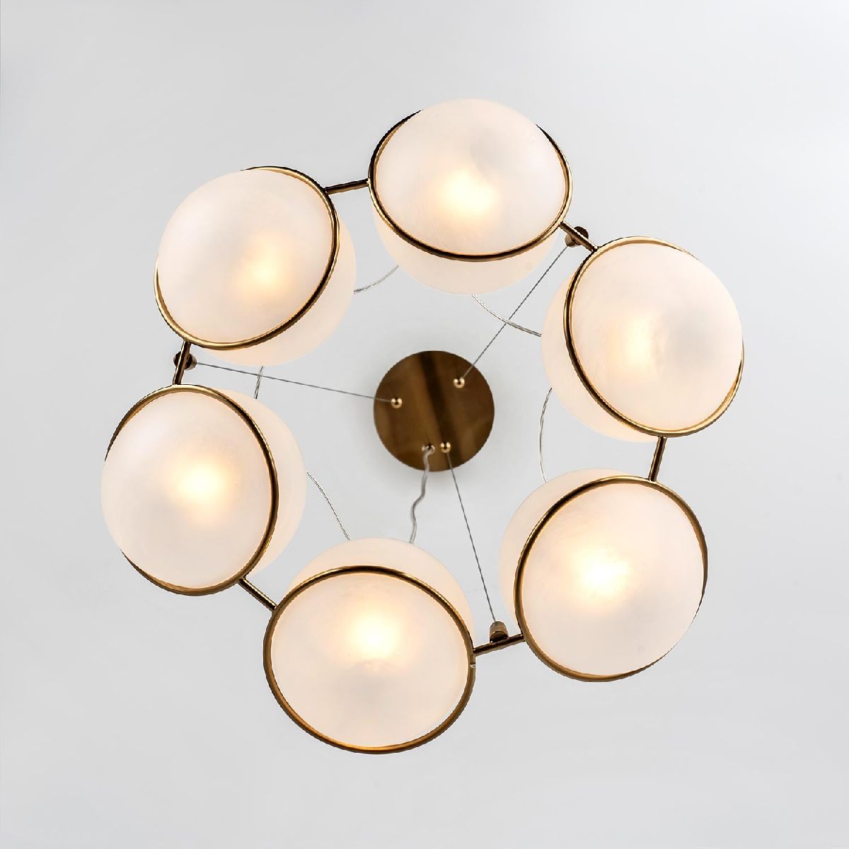 подвесная люстра modestyle ms.6115.6 bs