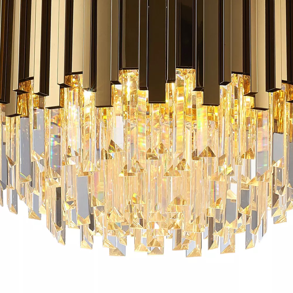 подвесная люстра delight collection barclay a006-600 l6 gold