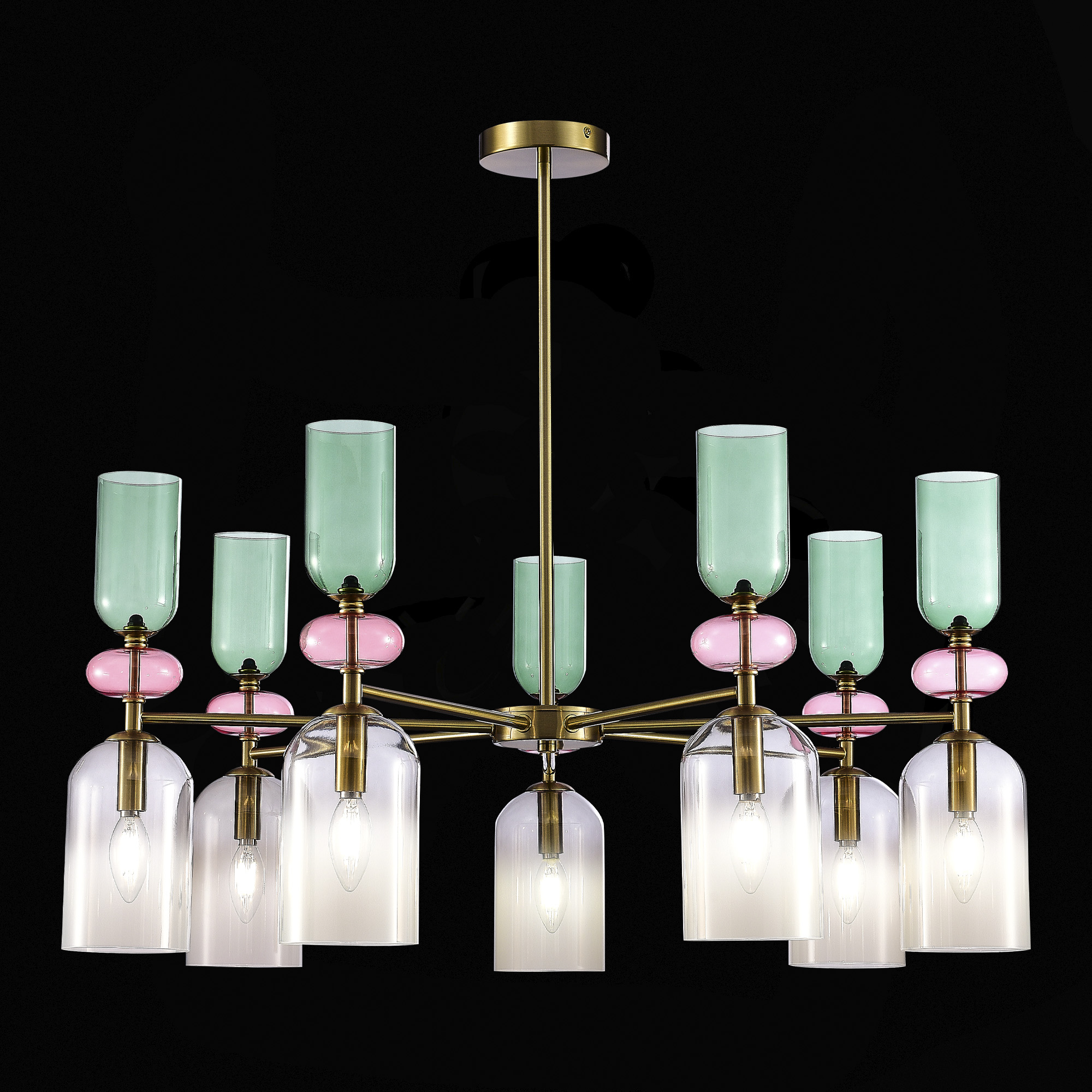 люстра на штанге st luce gea sl2000.202.07