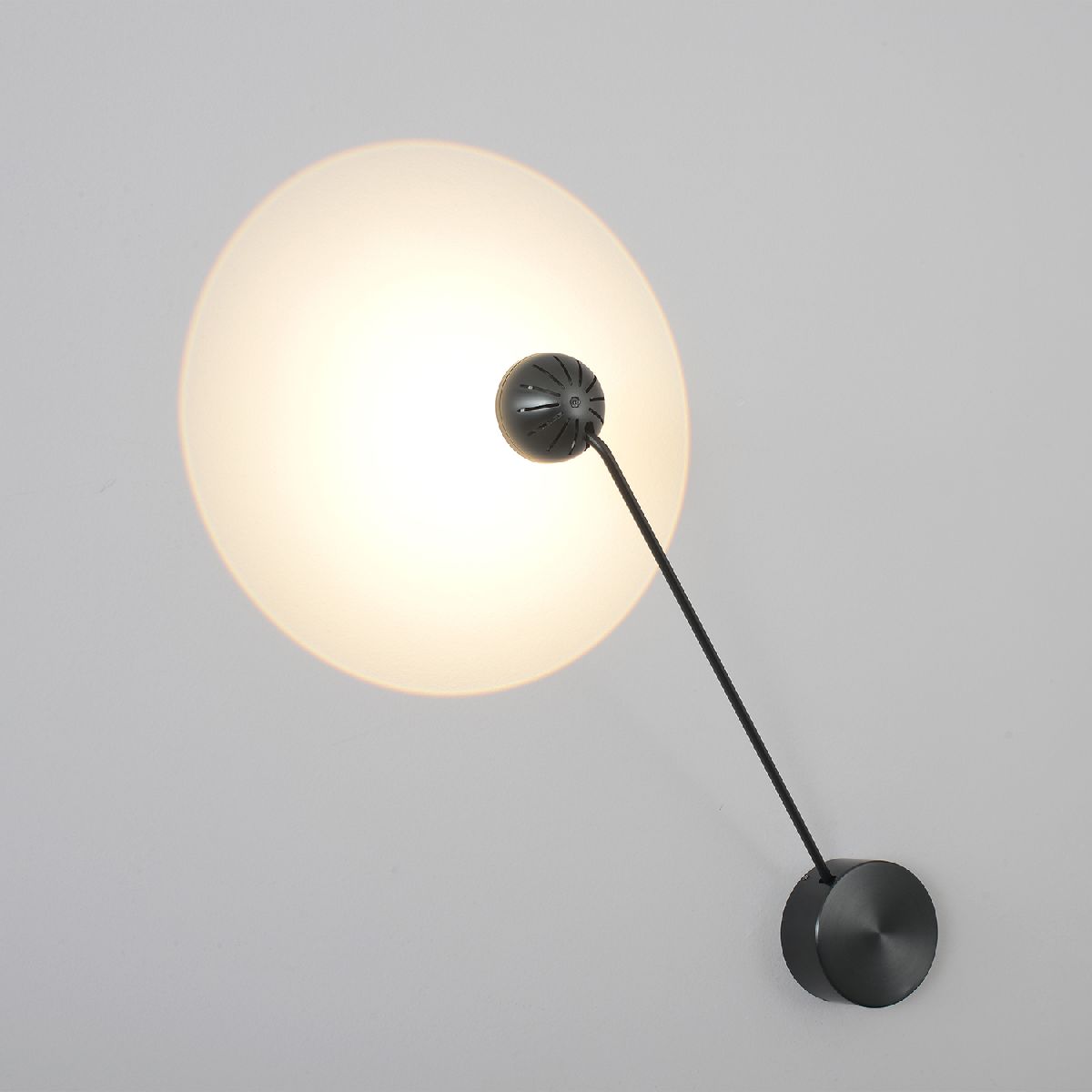 настенный светильник crystal lux alto ap5w led black