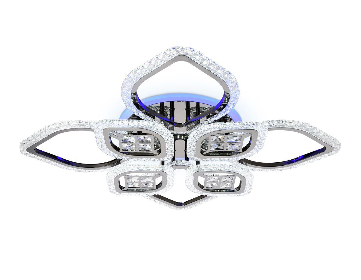 потолочная светодиодная люстра ambrella light acrylica ice fa2835