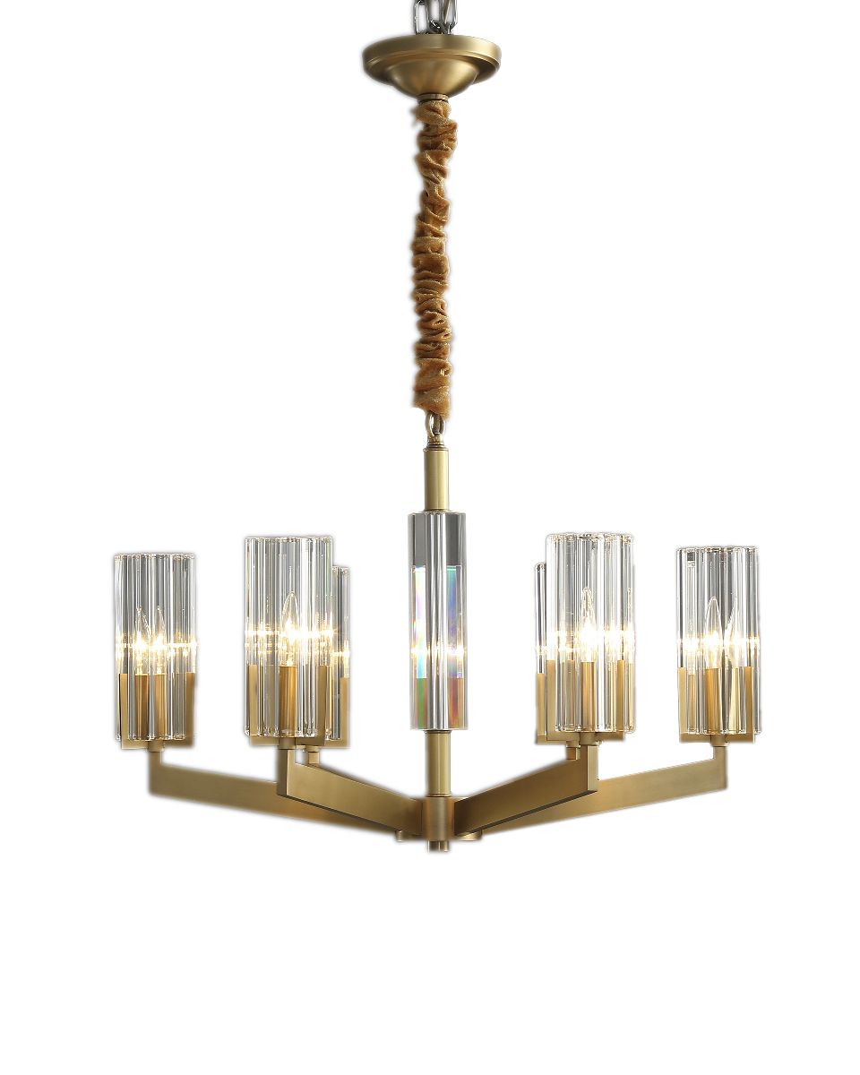 подвесная люстра moderli brass v11074-6p