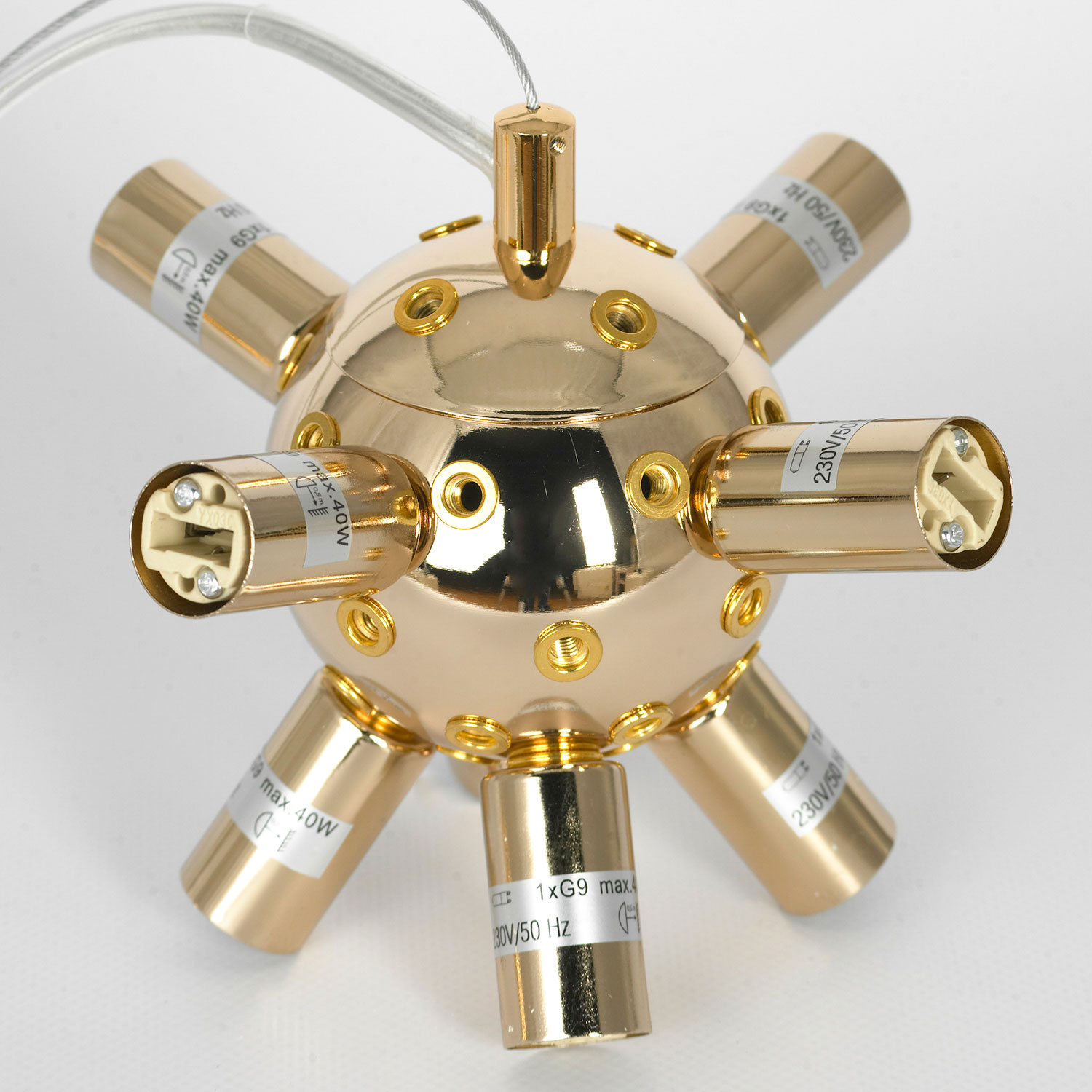 подвесная люстра lussole davie lsp-8777