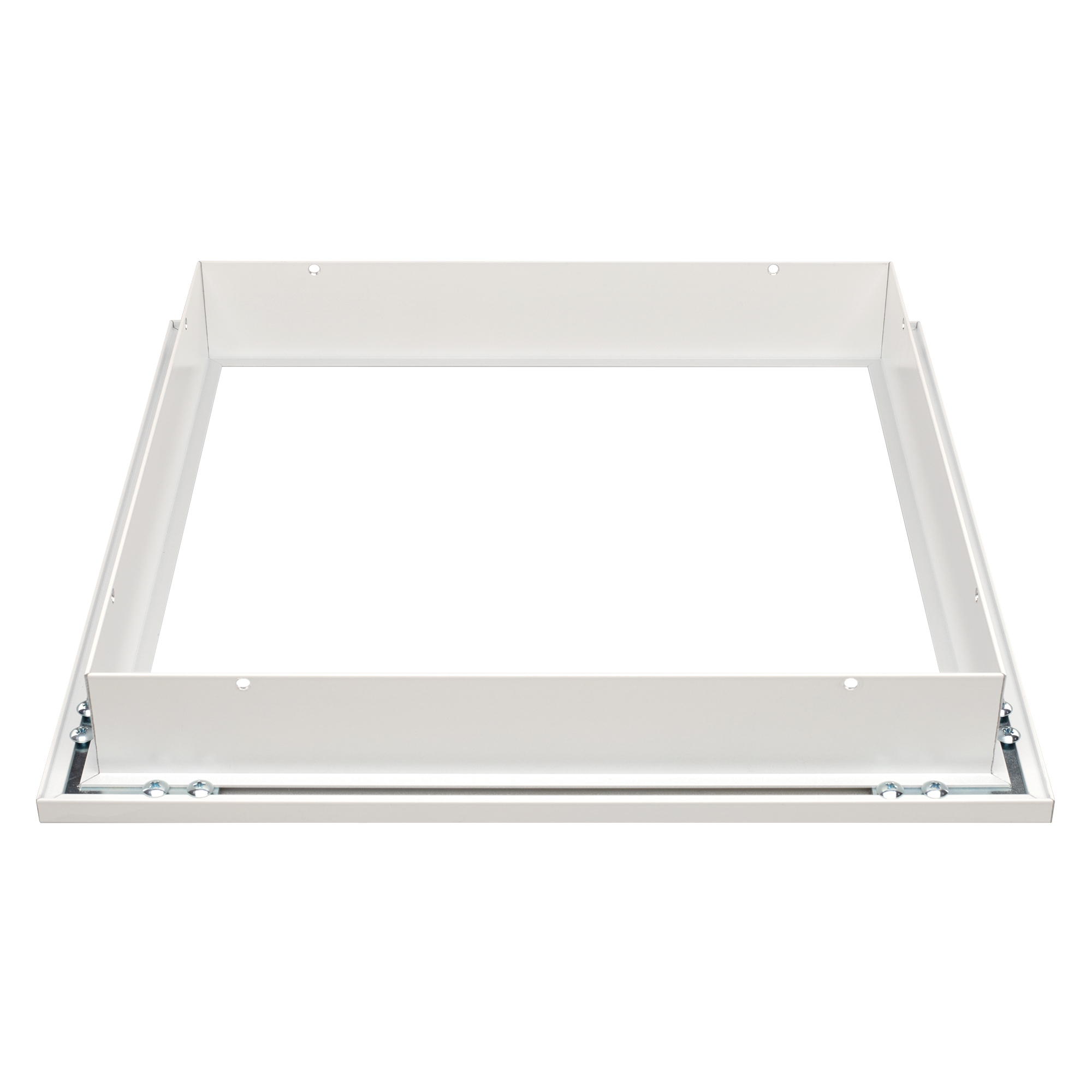 рамка для встраиваемой установки панелей arlight bx3030 white 023532