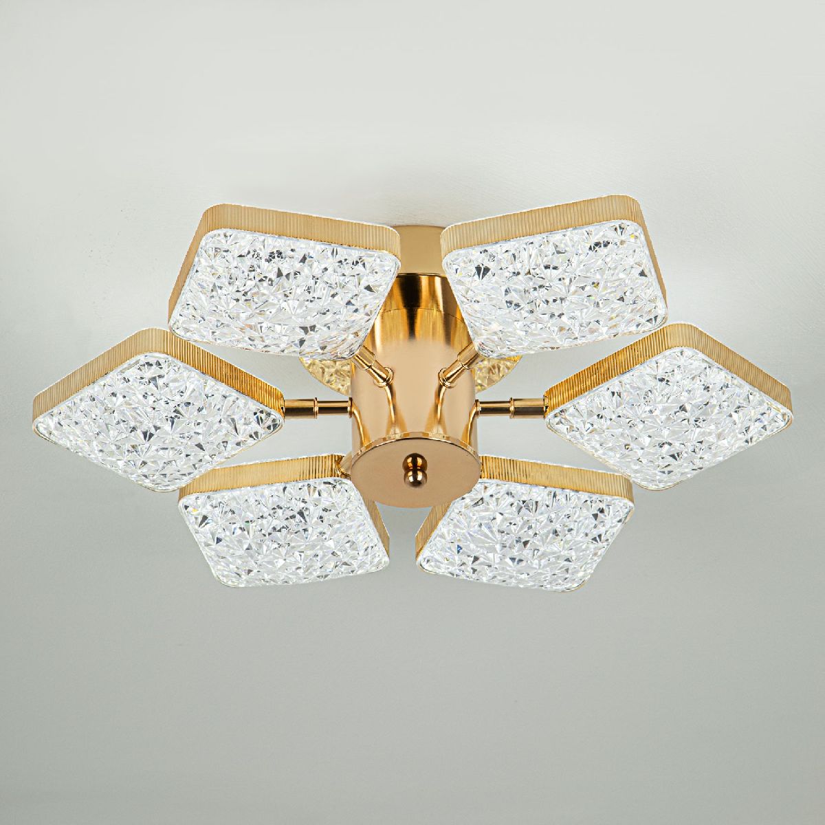 потолочная люстра led4u l8452-6