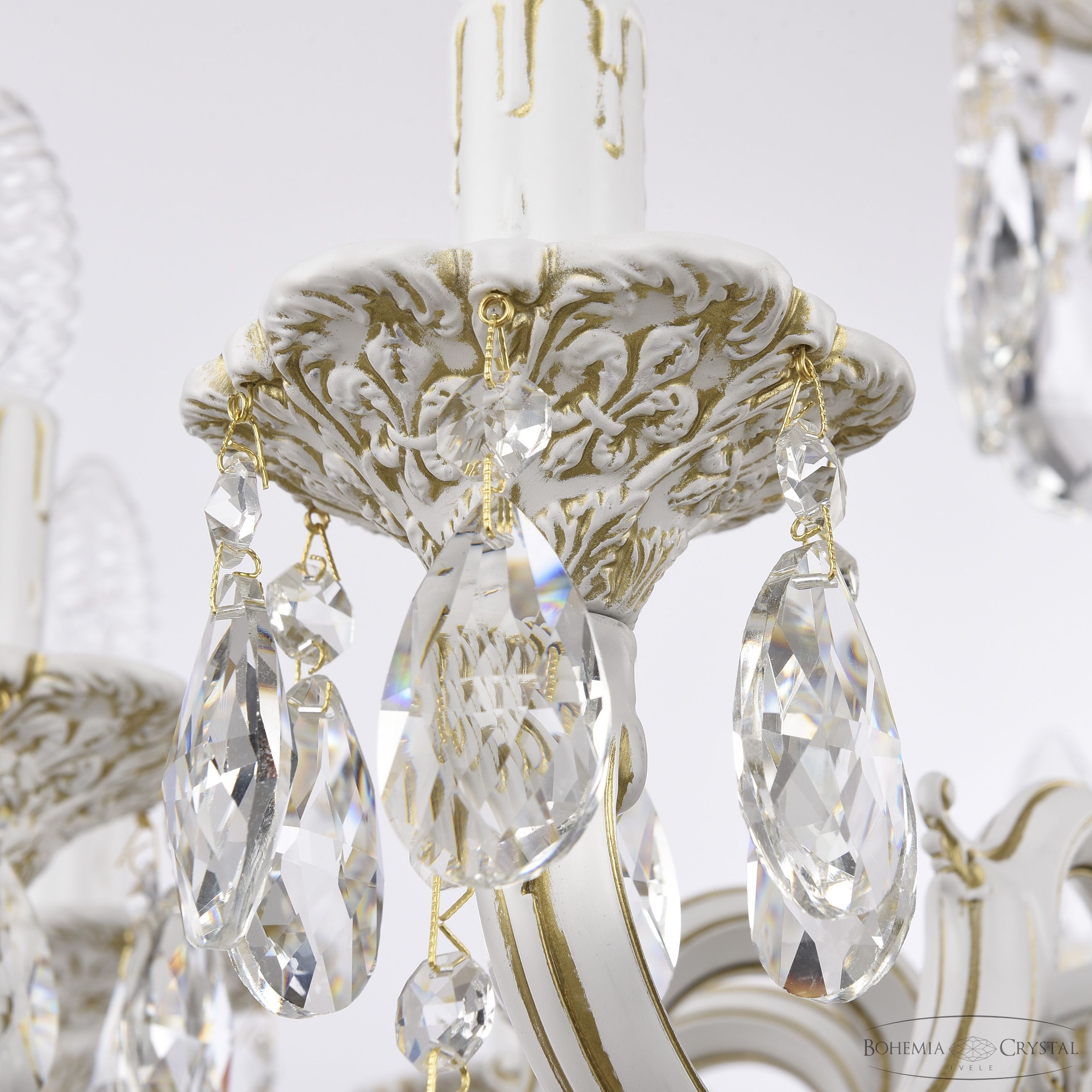 подвесная люстра bohemia ivele crystal al78101/10/210 b wmg