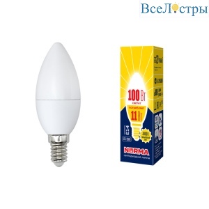 LED-C37-11W/WW/E14/FR/NR картон
