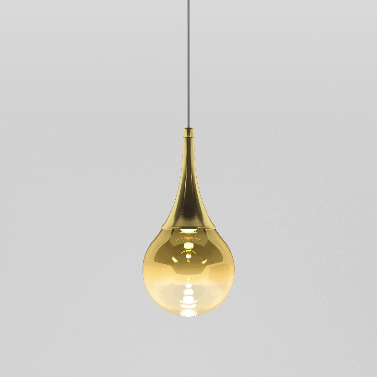 подвесной светильник eurosvet adour 50256/1 led золото a063856