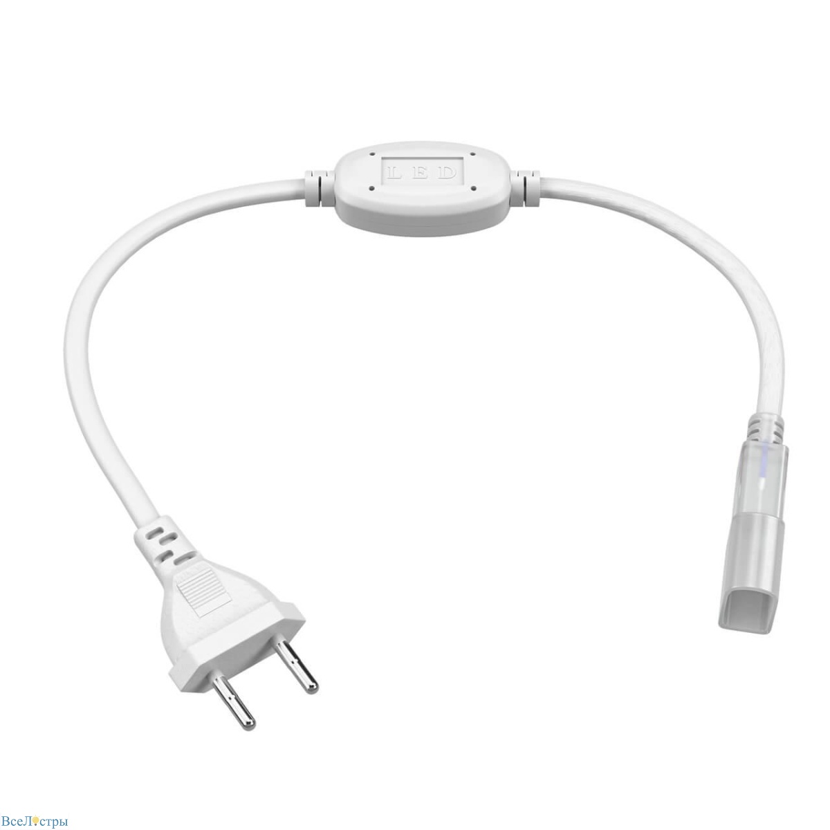 кабель питания lightstar neoled для неоновой ленты 220v 430100