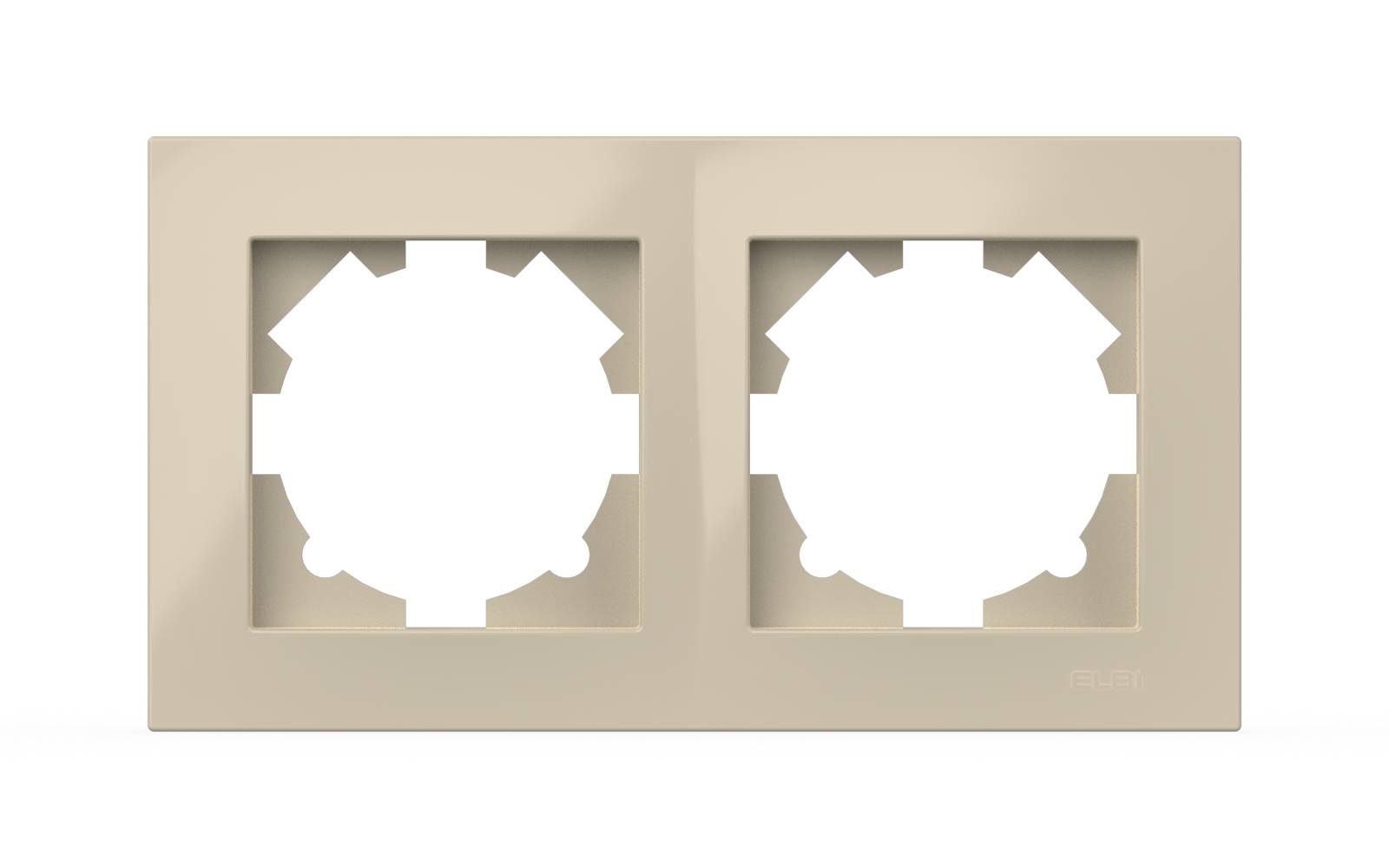 рамка двухместная elbi vega 510-010300-226