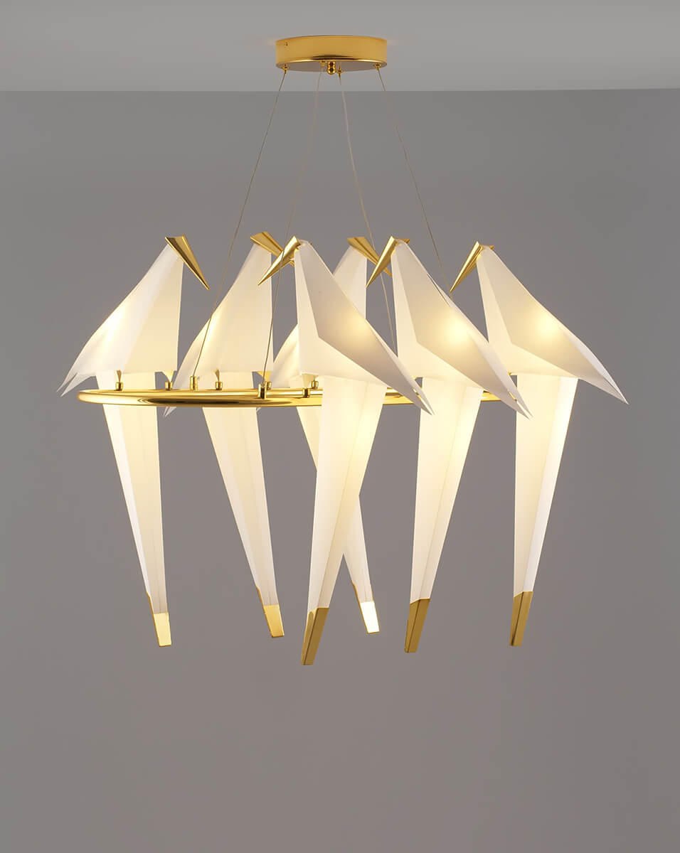подвесной светодиодный светильник moderli birds v3073-6pl