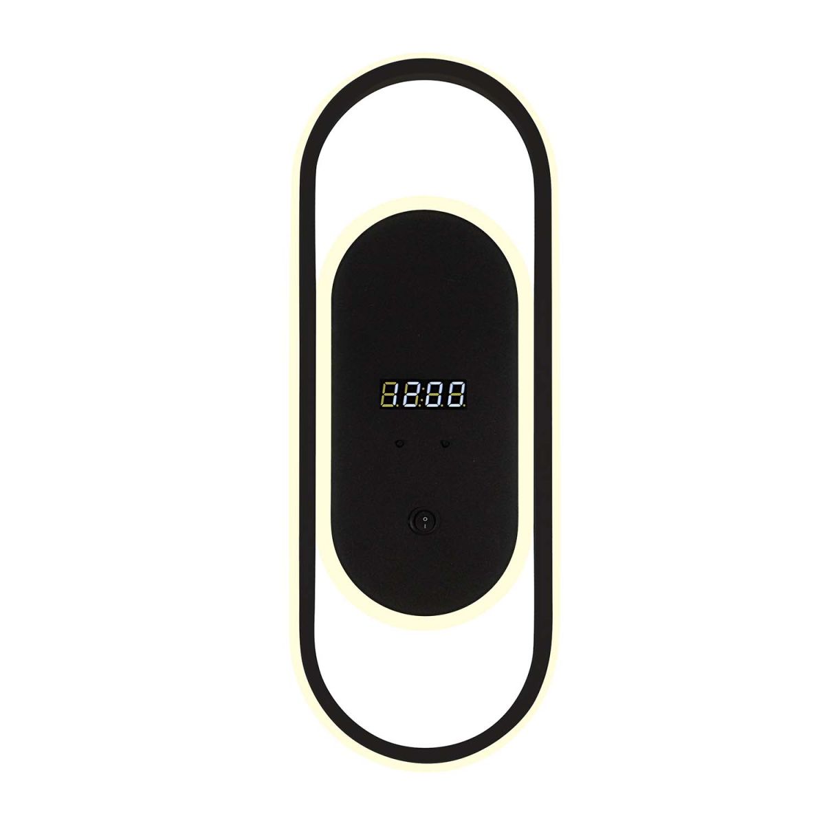 настенный светильник с часами f-promo vigilate 4690-1w