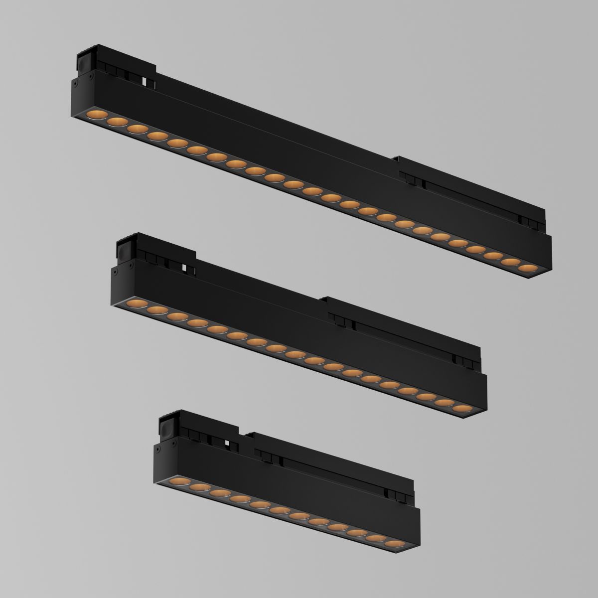 уличный трековый светильник maytoni points o-tr02-2-s-24wb3k