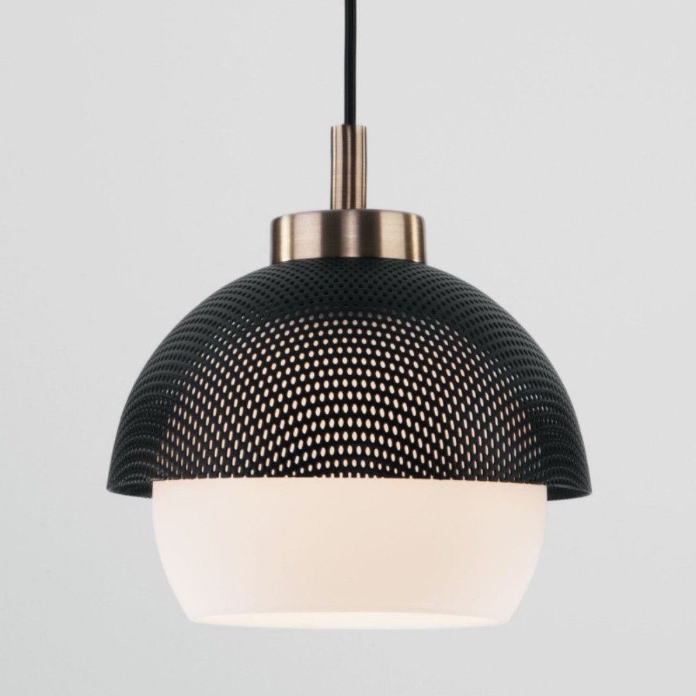 подвесной светильник eurosvet 50106/1 античная бронза/черный