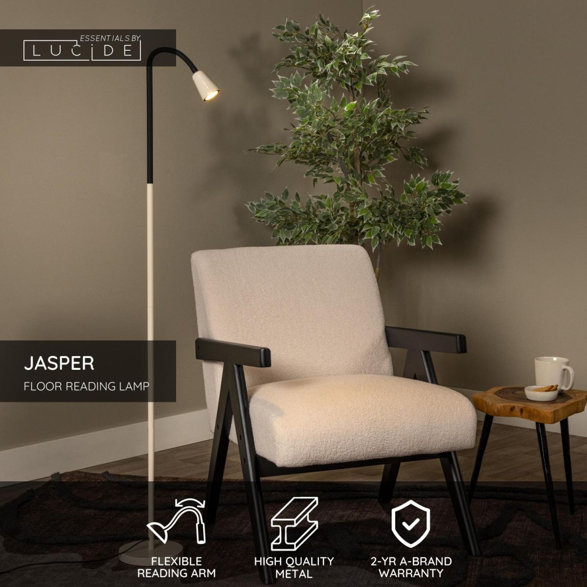 торшер lucide jasper 65706/01/38