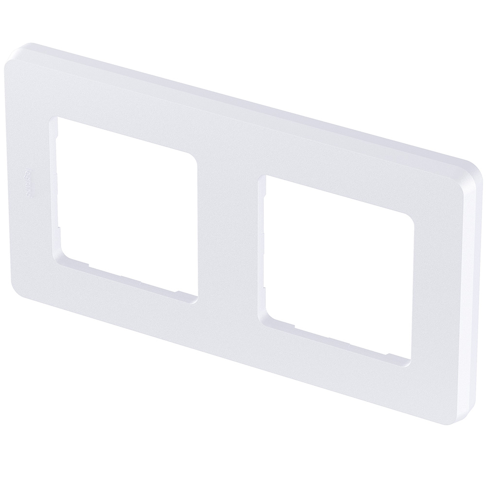 рамка двухместная legrand inspiria 673946