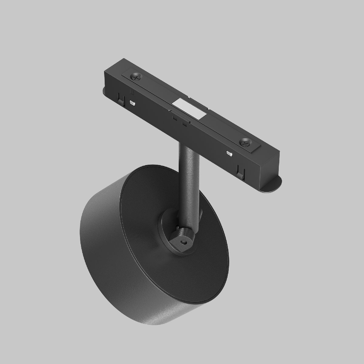 трековый магнитный светильник maytoni lens tr217-4-15wtw-ds-b