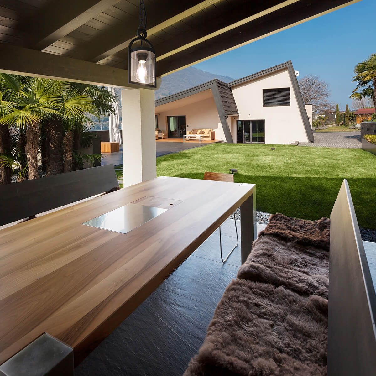 уличный подвесной светильник mantra maya 6555