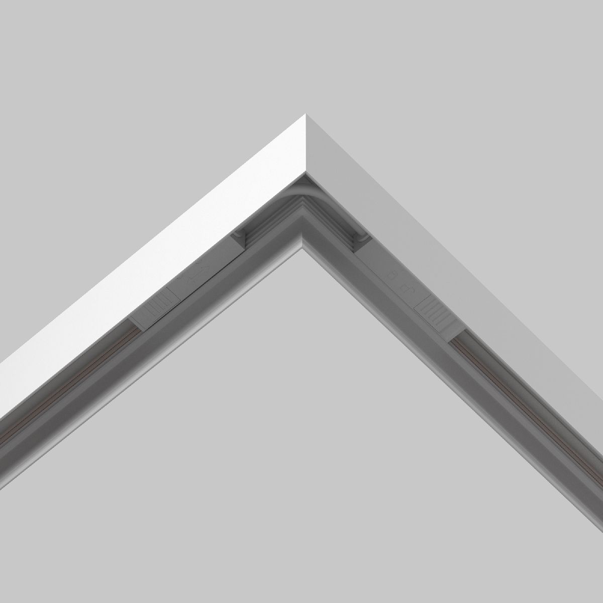 коннектор питания угловой maytoni magnetic track system exility tra034cpc-42w-15-1